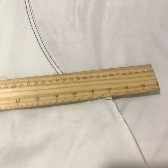 White Overall Pinafore Dress | Adjustable Straps | Denim Pinafore Jumper Dress - Picture 10 of 16